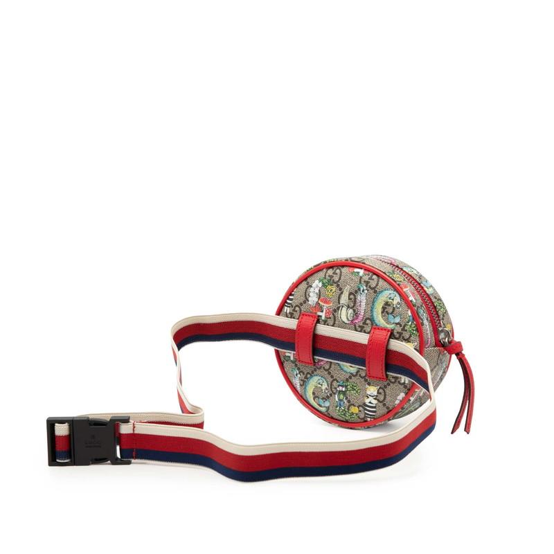 美品 GUCCI グッチ ウエストバッグ ヒグチユウコ GGスプリーム GUCCI（グッチ） ×ヒグチユウコ チルドレンズ GGスプリーム ウエスト
