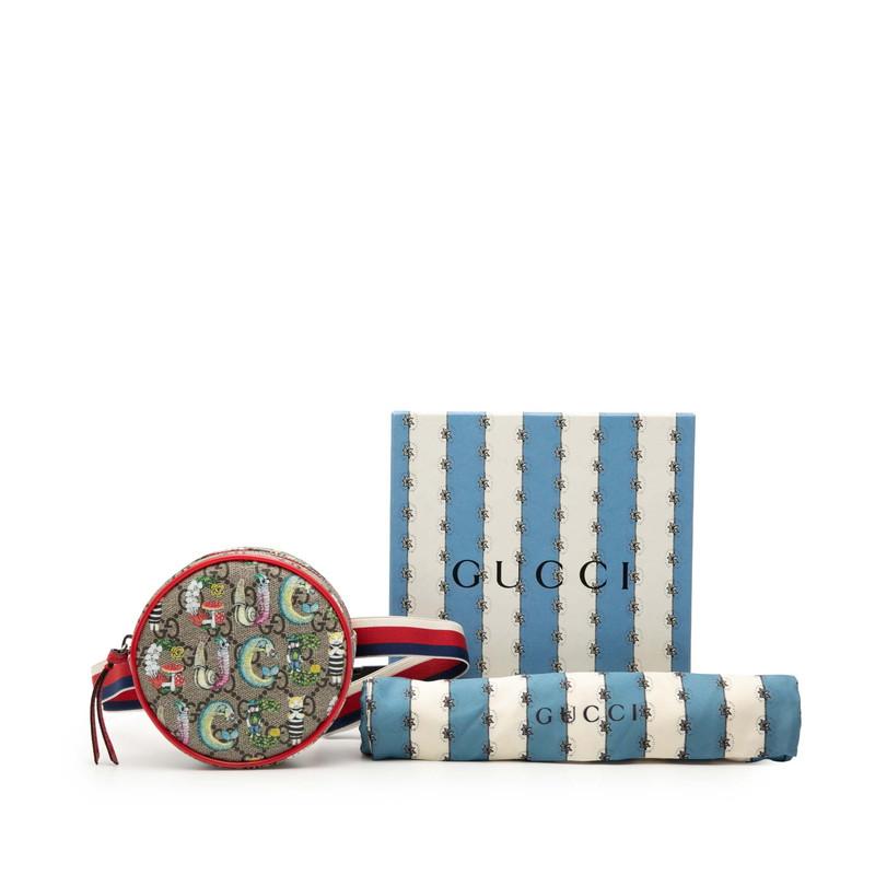美品 GUCCI グッチ ウエストバッグ ヒグチユウコ GGスプリーム 楽天市場】GUCCI グッチ チルドレンズ GGスプリーム ベルトバッグ