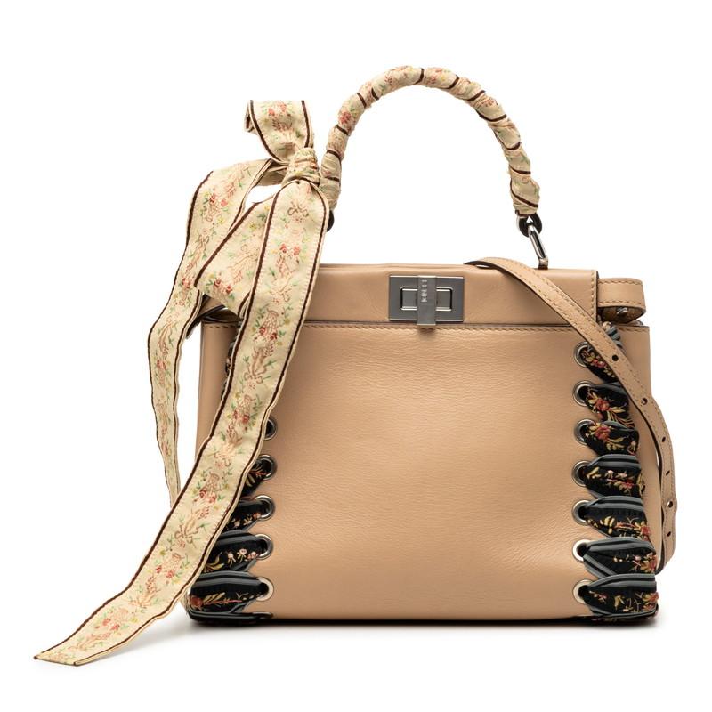 FENDI（フェンディ） ミニ ピーカブー ハンドバッグ ショルダーバッグ 