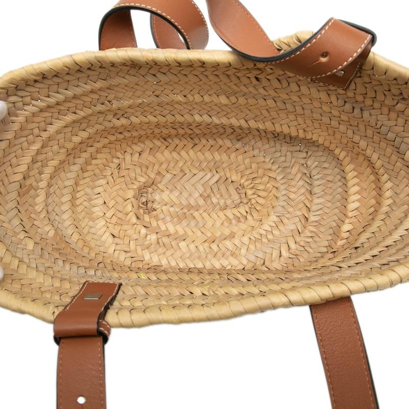 LOEWE（ロエベ） パウラ バスケット スマイリー ウィンク トートバッグ