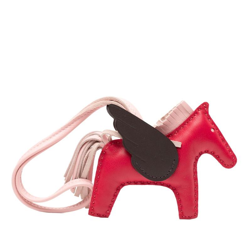 HERMES（エルメス） ロデオチャーム ペガサスPM バッグチャーム ピンク