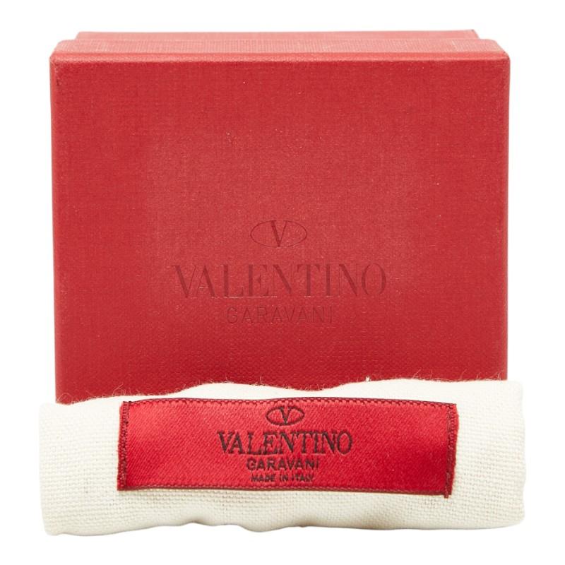 Valentino 赤 レザー ポーチ VALENTINO（ヴァレンティノ） ロックスタッズ ポーチ マナーポーチ
