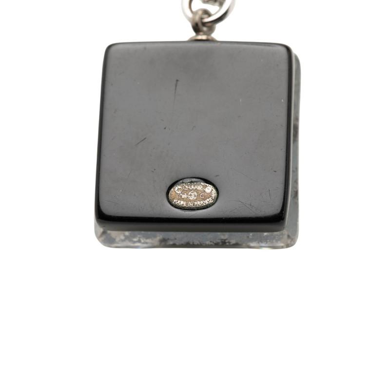 CHANEL（シャネル） ココマーク ネックレス シルバー ブラック メタル