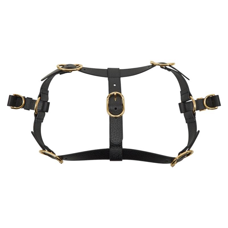 新品 GUCCI インターロッキングG ラージ ペット 愛犬 首輪 レザー XL