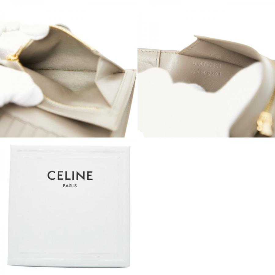 CELINE（セリーヌ） ミディアム ストラップ ウォレット 二つ折り財布 