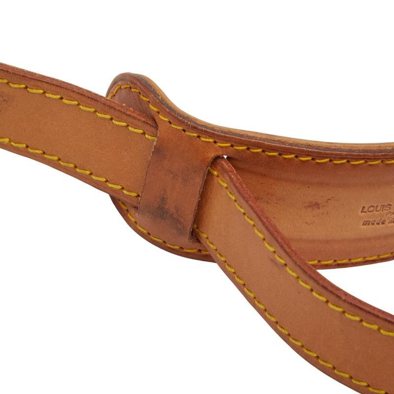 LOUIS VUITTON レザー ストラップ ベージュ LOUIS VUITTON（ルイ・ヴィトン） ルイ ヴィトン ショルダーストラップ