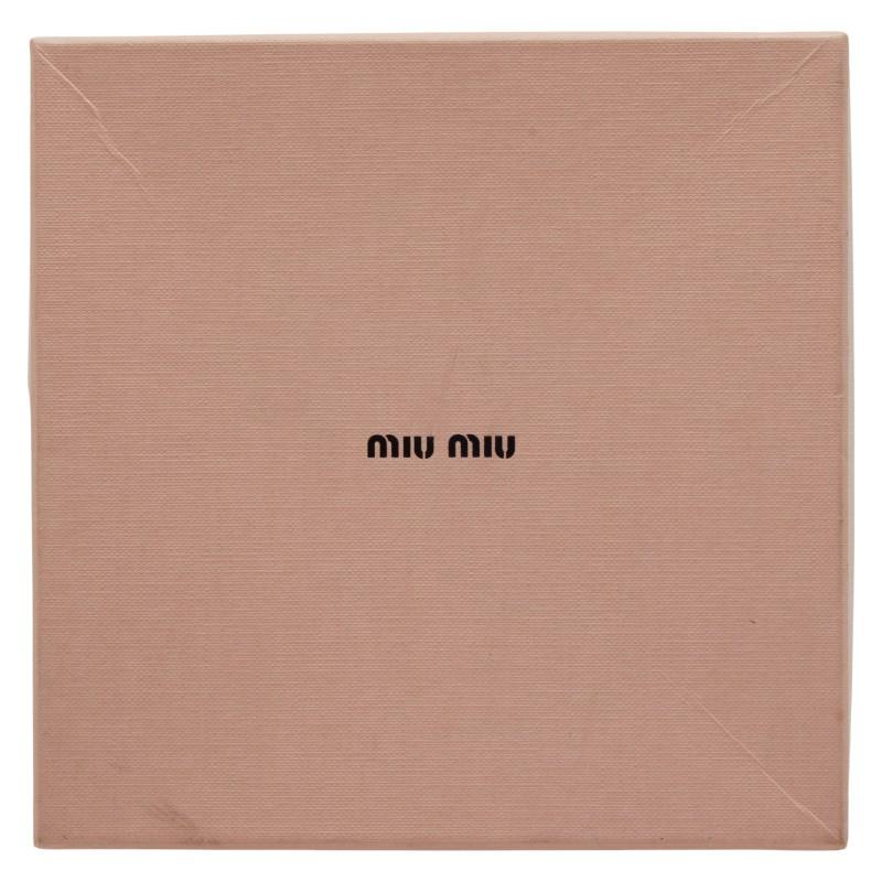 miu miu（ミュウミュウ） ロゴ カチューシャ ヘアアクセサリー
