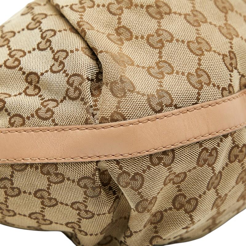 GUCCI（グッチ） GGキャンバス ハンドバッグ 269953 ベージュ ピンク