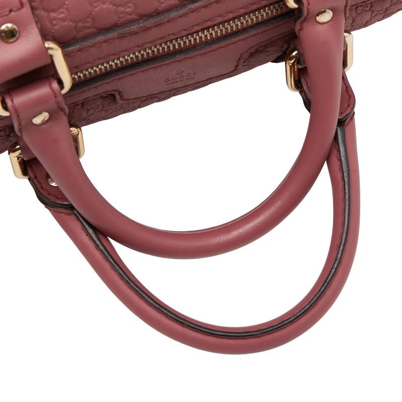 GUCCI（グッチ） マイクログッチシマ ミニボストンバッグ ショルダー 