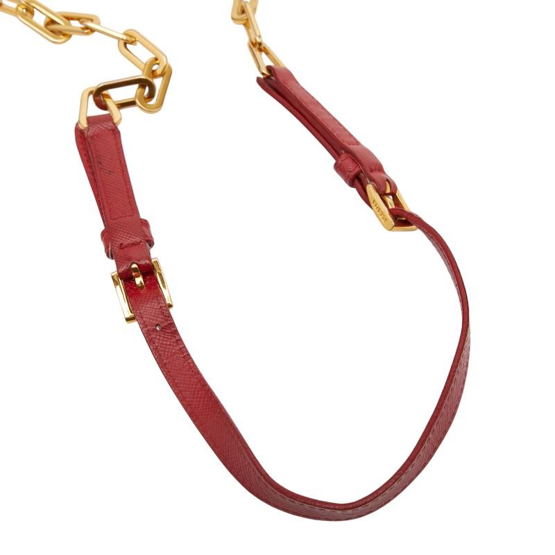 PRADA（プラダ） ロゴ チェーン ウォレット ショルダーバッグ 1M1361