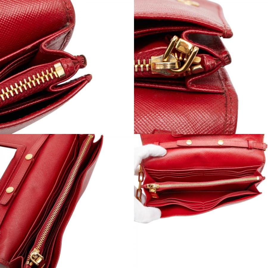 PRADA（プラダ） ロゴ チェーン ウォレット ショルダーバッグ 1M1361
