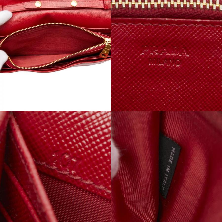 PRADA（プラダ） ロゴ チェーン ウォレット ショルダーバッグ 1M1361