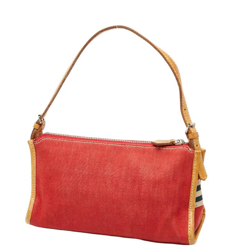 BURBERRY（バーバリー） ブルーレーベル ハンドバッグ ポーチ レッド