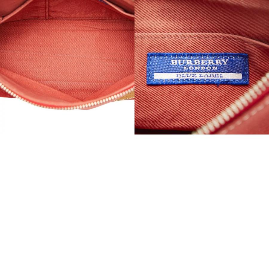 BURBERRY（バーバリー） ブルーレーベル ハンドバッグ ポーチ レッド