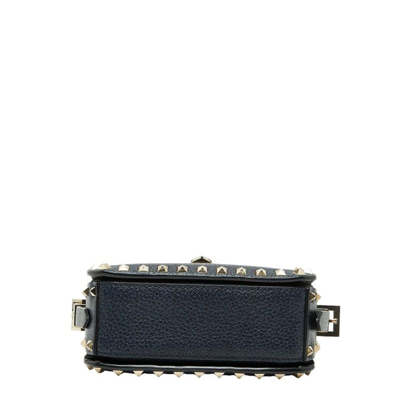 VALENTINO ネイビー ショルダーバッグ VALENTINO（ヴァレンティノ） スタッズ ショルダーバッグ ネイビー
