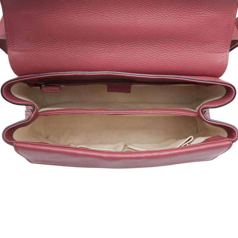 GUCCI（グッチ） GGマーモント ショルダーバッグ 401173 ピンク レザー