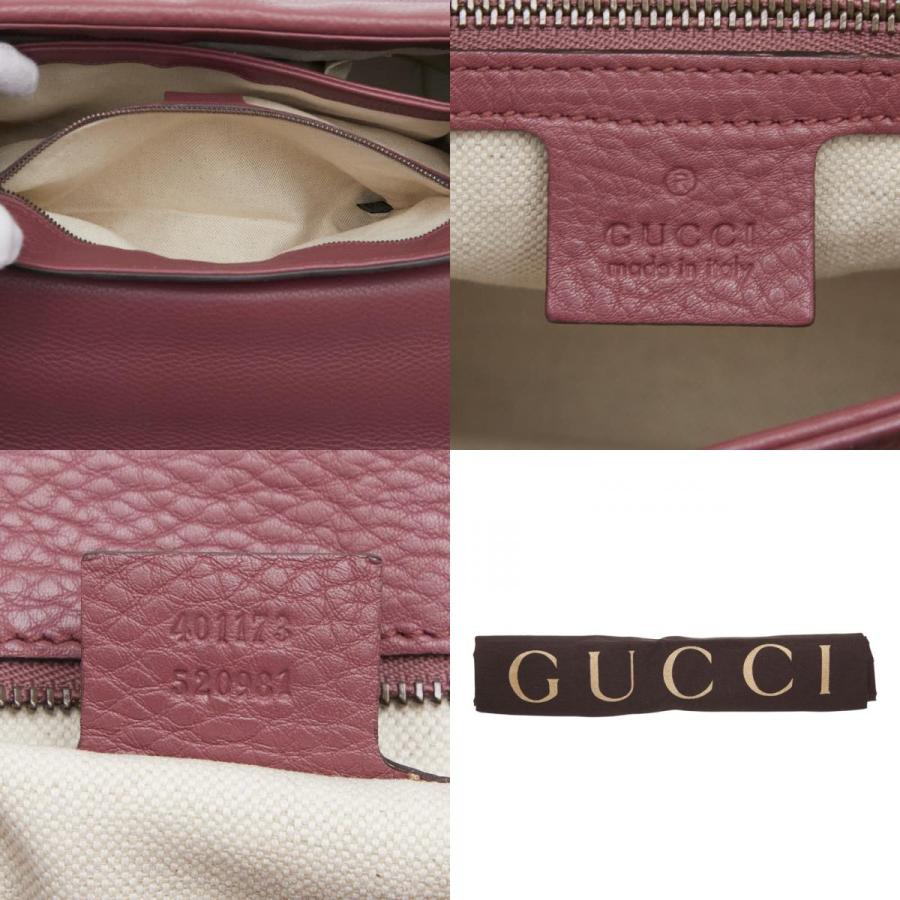 GUCCI（グッチ） GGマーモント ショルダーバッグ 401173 ピンク レザー