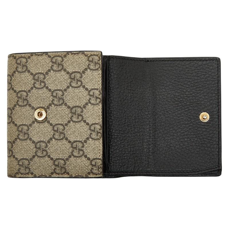 GUCCI（グッチ） GGスプリーム GGマーモント 二つ折り財布 598587