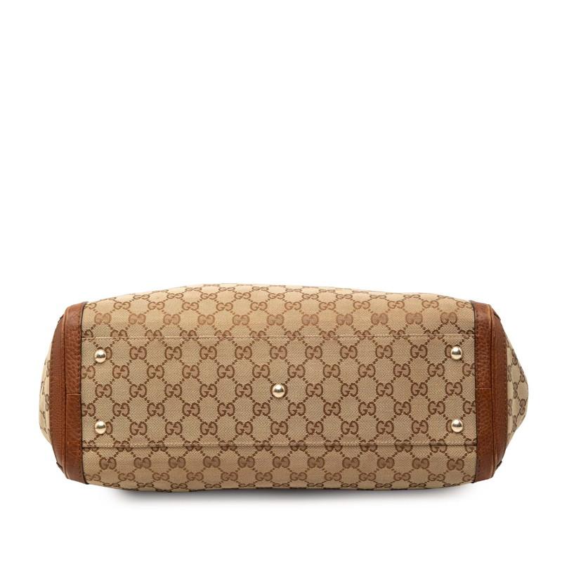 GUCCI（グッチ） GGキャンバス バンブー ベラ ショルダーバッグ トート
