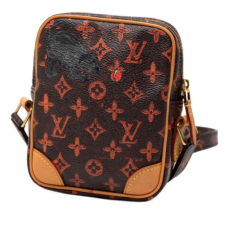 ルイ・ヴィトン LOUIS VUITTON パナムセット M44399 ダークブラウン キャットグラム レディース ショルダーバッグ ルイヴィトンキャットグラム パナムセット オレンジ レディース