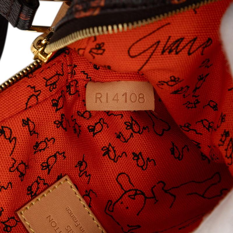 ルイ・ヴィトン LOUIS VUITTON パナムセット M44399 ダークブラウン キャットグラム レディース ショルダーバッグ LOUIS VUITTON（ルイ・ヴィトン） ルイ ヴィトン モノグラム キャット