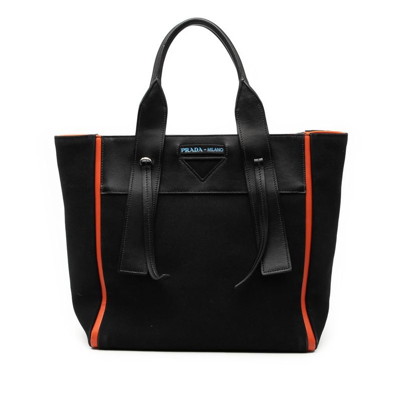 PRADA（プラダ） ウーヴェルチュール ミディアム トートバッグ 1BG233