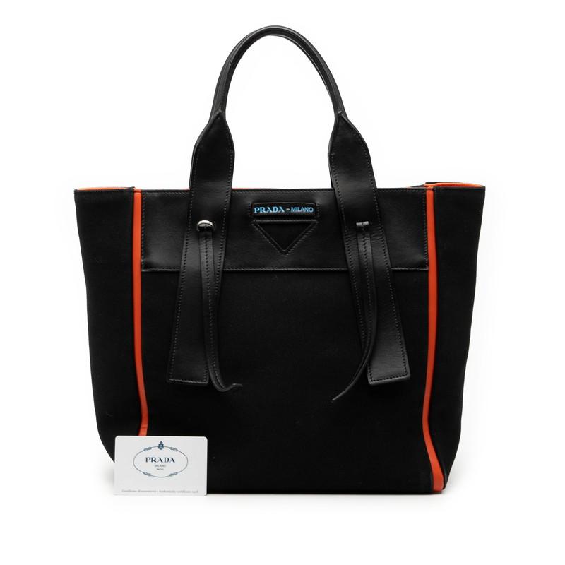 PRADA（プラダ） ウーヴェルチュール ミディアム トートバッグ 1BG233 