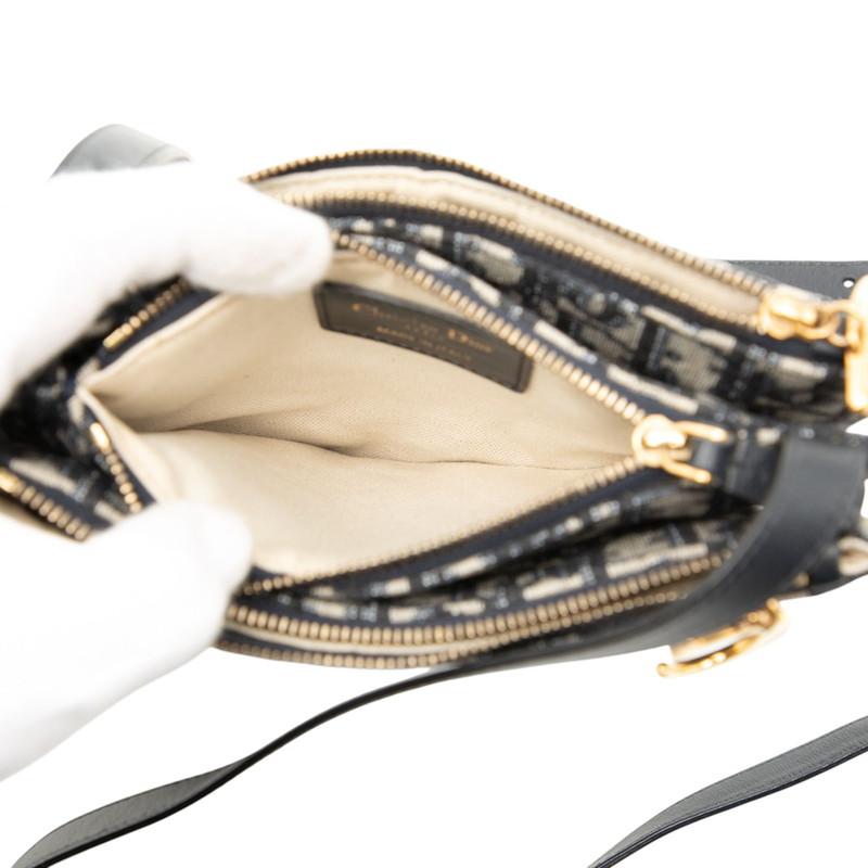 ディオール オブリーク ジャカード サドル ポーチ ロデオ ショルダー