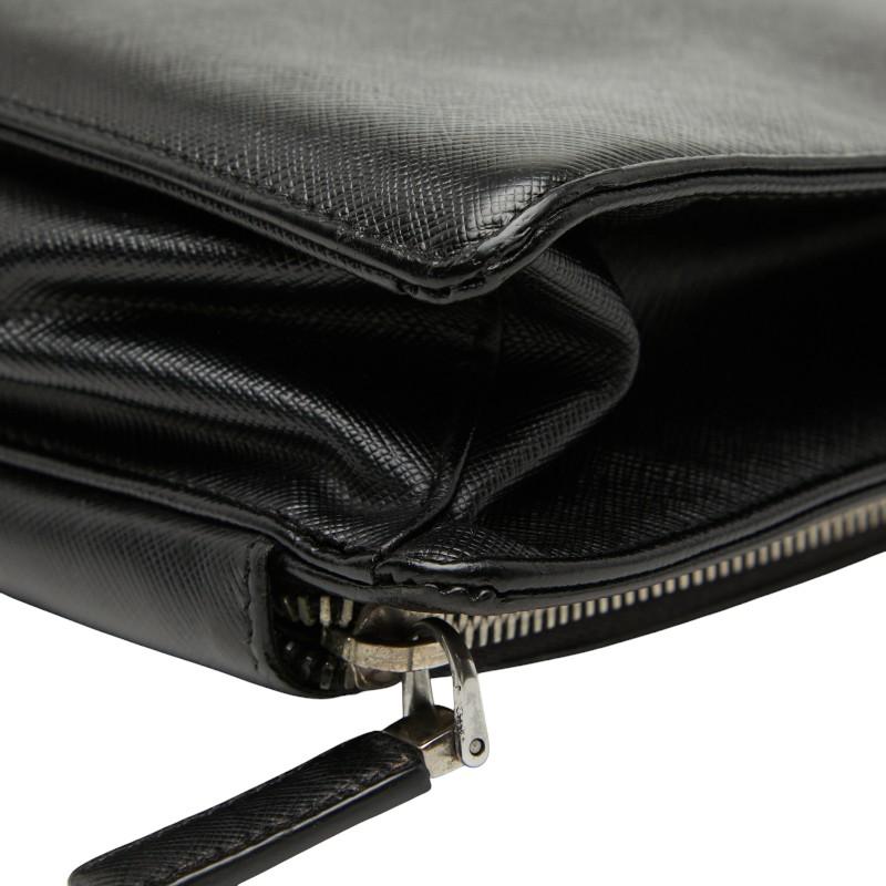 PRADA（プラダ） 三角ロゴプレート ビジネスバッグ ブリーフケース