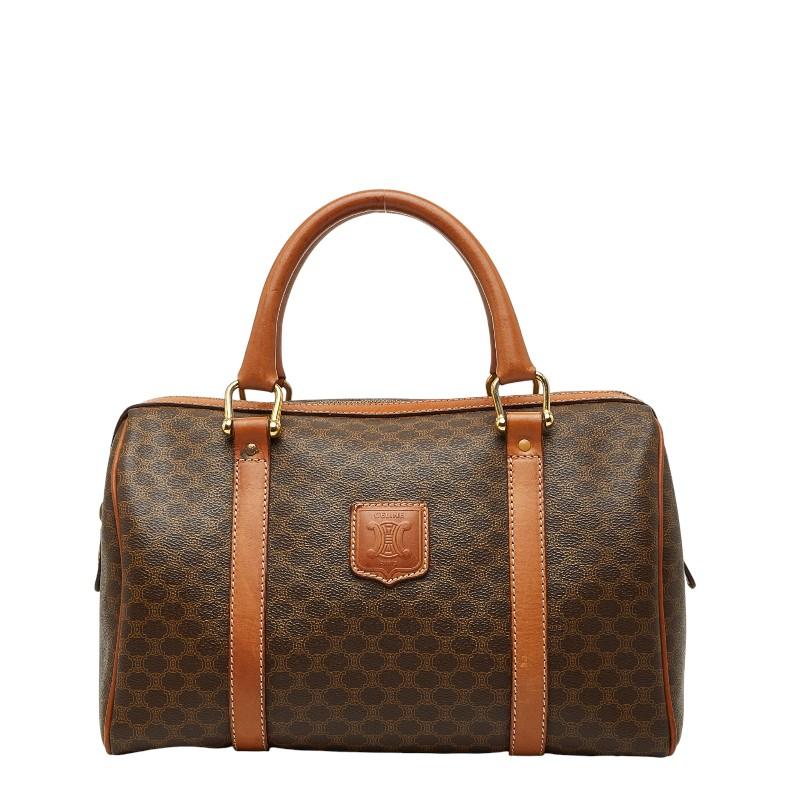 CELINE（セリーヌ） マカダム ハンドバッグ ミニボストンバッグ