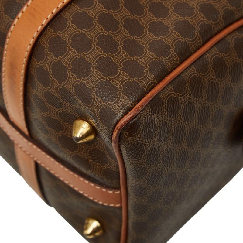 CELINE（セリーヌ） マカダム ハンドバッグ ミニボストンバッグ