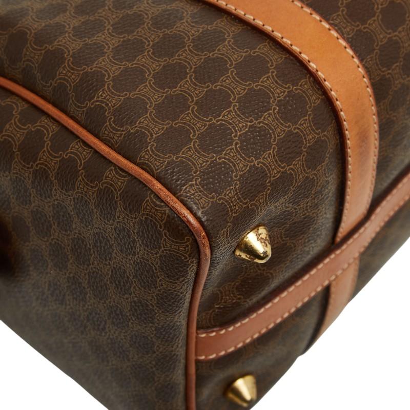 CELINE（セリーヌ） マカダム ハンドバッグ ミニボストンバッグ