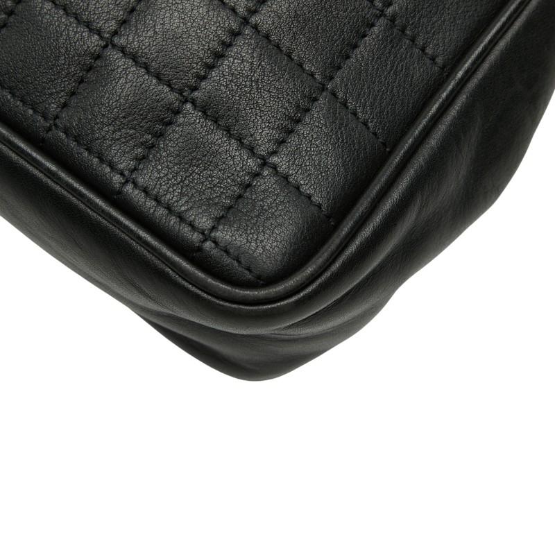 CELINE（セリーヌ） チェーンショルダーバッグ ブラック レザー