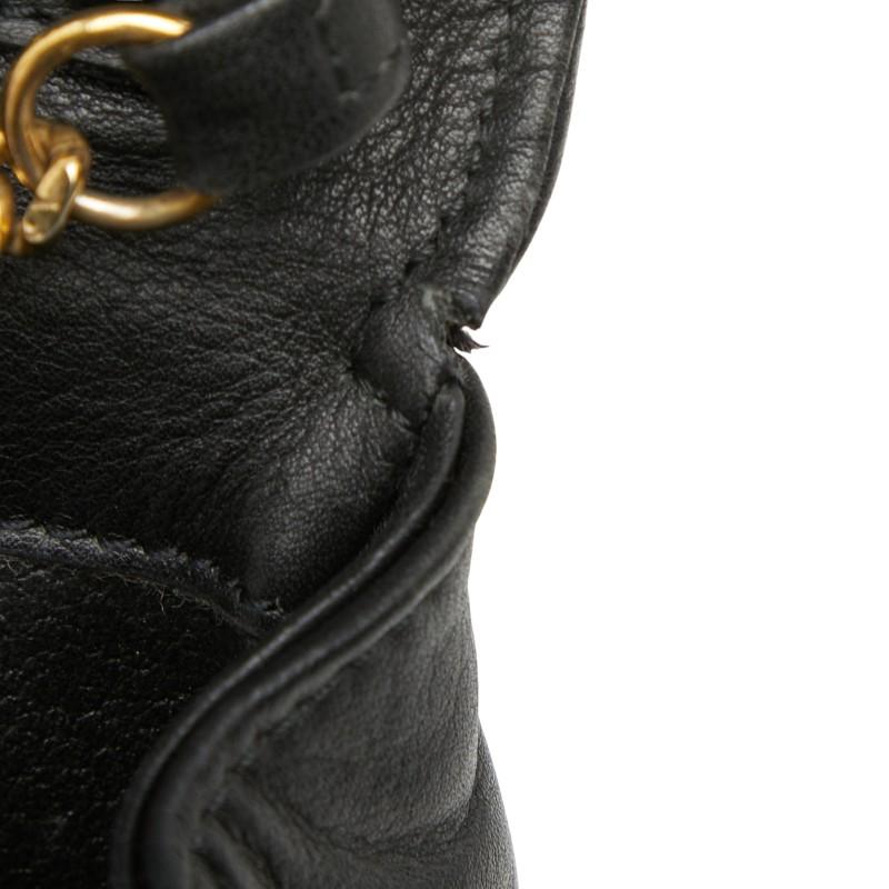 CELINE（セリーヌ） チェーンショルダーバッグ ブラック レザー