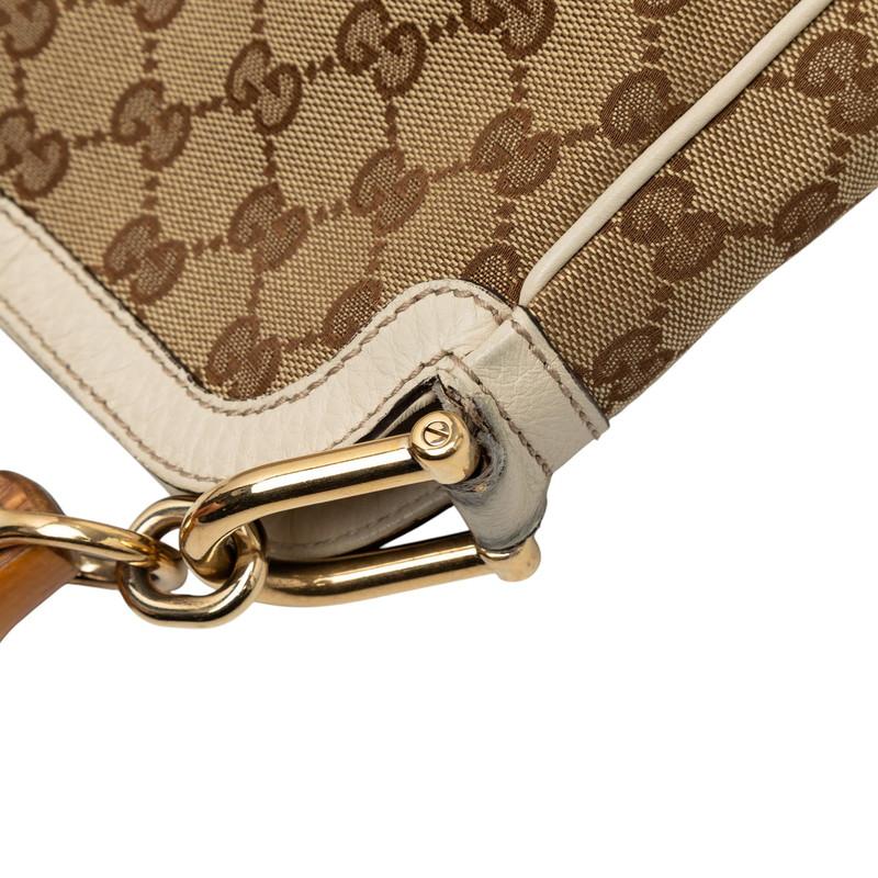 GUCCI（グッチ） GGキャンバス バンブー ダイアナ ショルダーバッグ