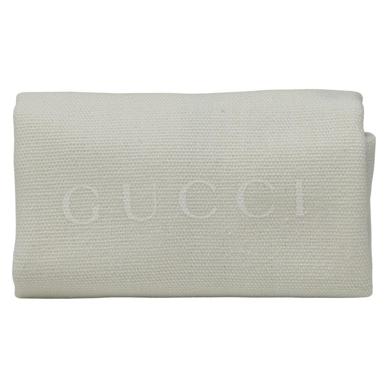 GUCCI（グッチ） ダブルG カードケース 790067 ベージュ レザー