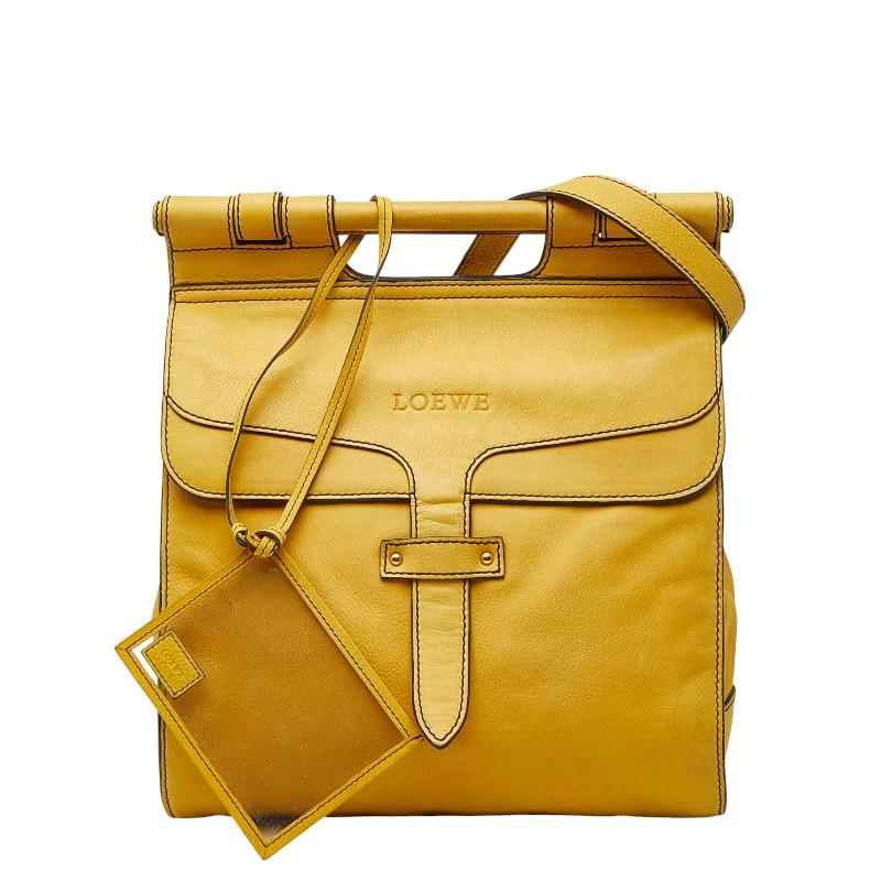 LOEWE（ロエベ） キャンディ ショルダーバッグ イエロー レザー