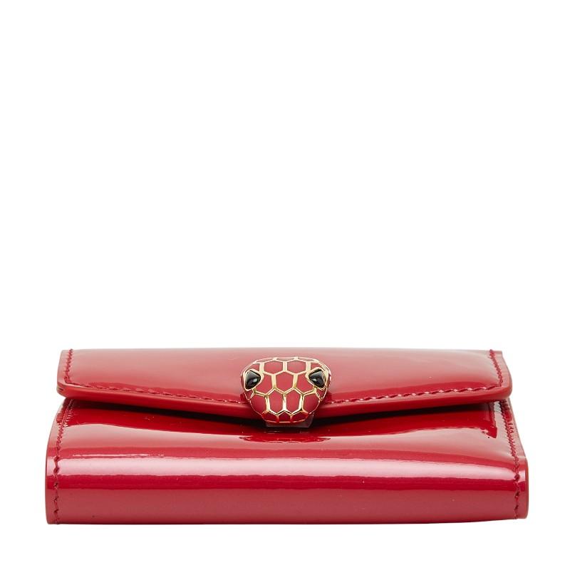 BVLGARI（ブルガリ） セルペンティ 三つ折り財布 コンパクトウォレット