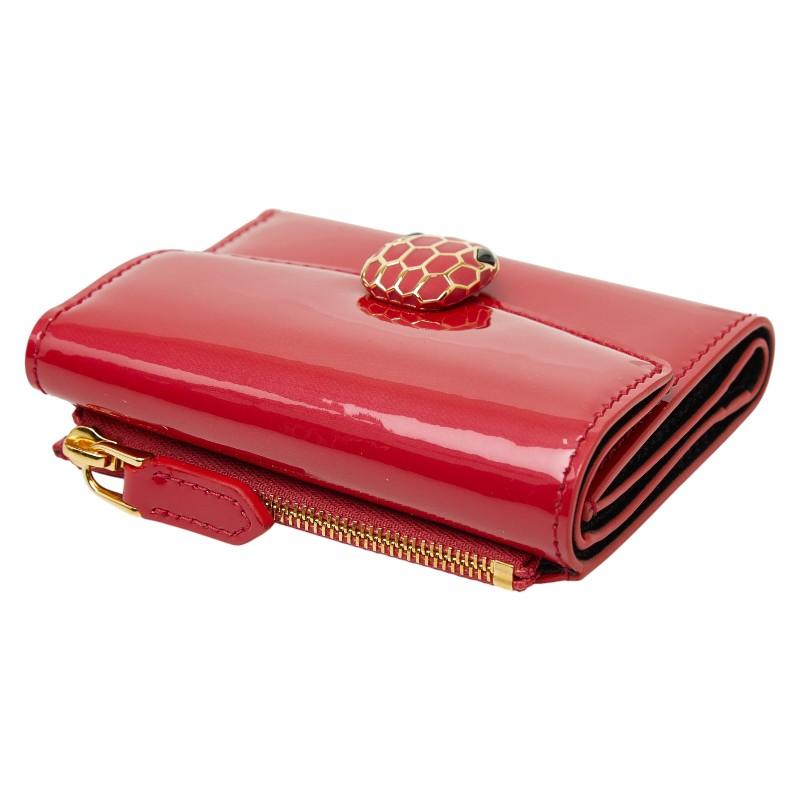 BVLGARI（ブルガリ） セルペンティ 三つ折り財布 コンパクトウォレット