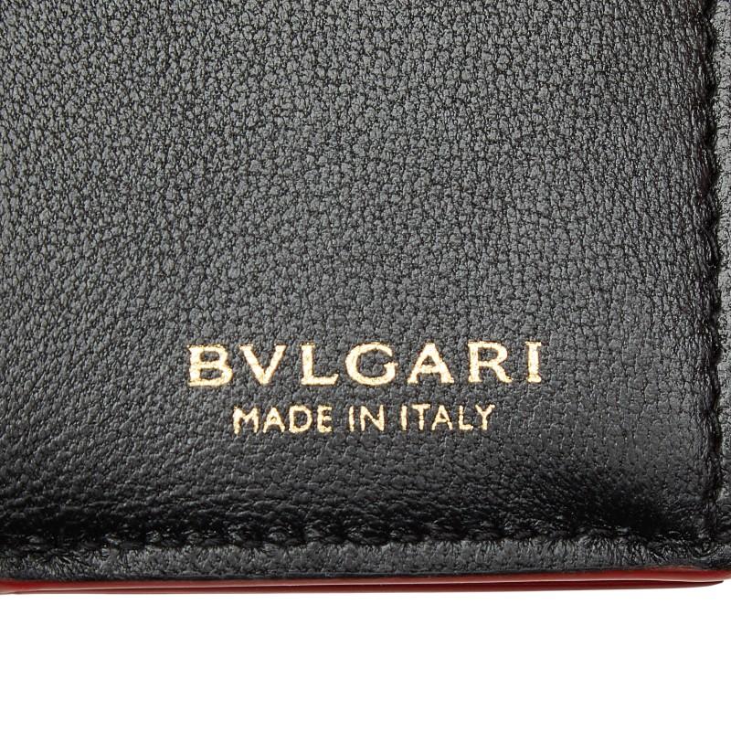 BVLGARI（ブルガリ） セルペンティ 三つ折り財布 コンパクトウォレット