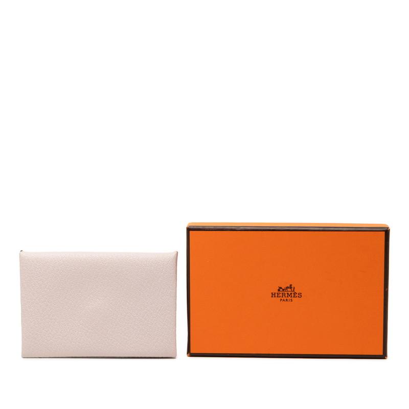 HERMES（エルメス） カルヴィ カードケース 名刺入れ モーヴペール 