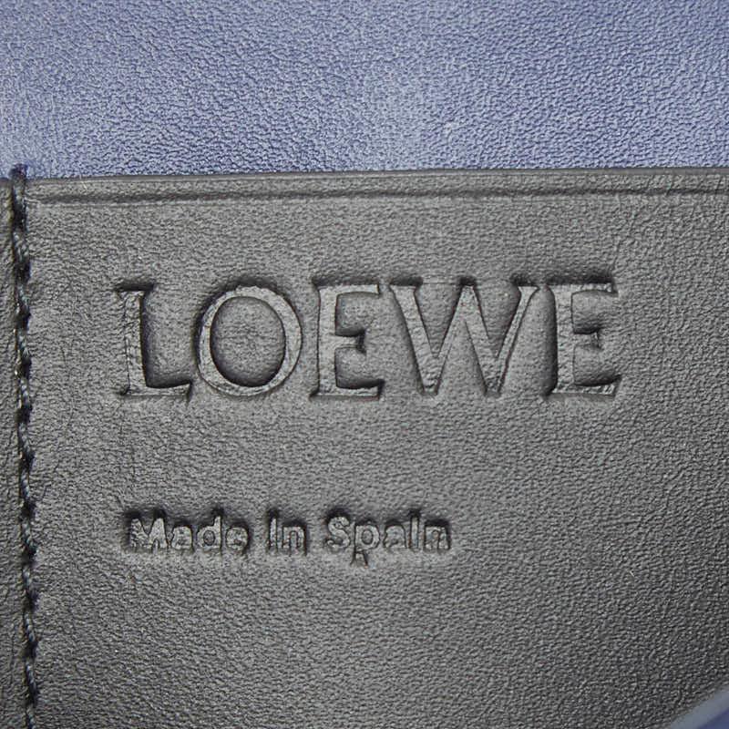 LOEWE（ロエベ） リネン 三つ折り財布 トライフォールドウォレット