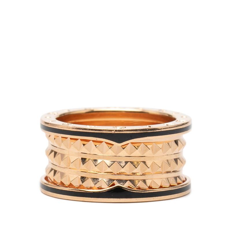 BVLGARI（ブルガリ） ビーゼロワン ロック 4バンド リング 指輪 #60