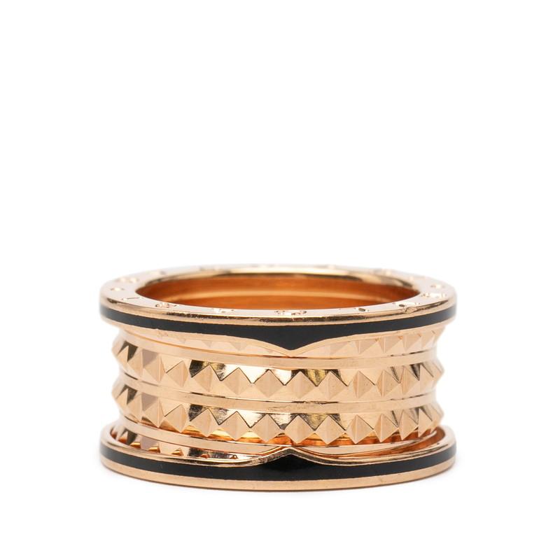 BVLGARI（ブルガリ） ビーゼロワン ロック 4バンド リング 指輪 #60