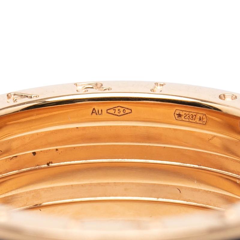 BVLGARI（ブルガリ） ビーゼロワン ロック 4バンド リング 指輪 #60
