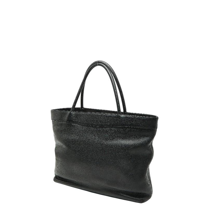 CHANEL シャネル　キャビアスキン　トートーバック　ccマーク CHANEL（シャネル） ココマーク トートバッグ ブラック キャビアスキン