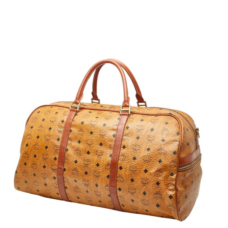 レディース MCM エムシーエム ヴィセトス柄 モノグラム PVC×レザー 