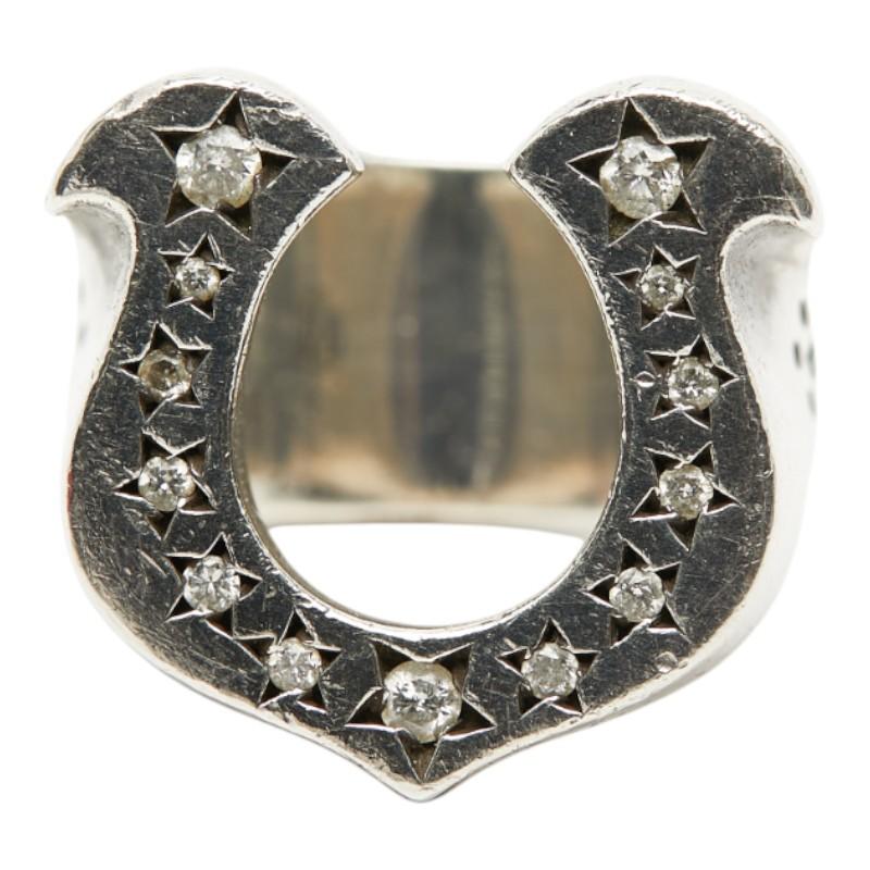 TENDERLOIN（テンダーロイン） T-H.S RING SILVER ホースシュー ダイヤ