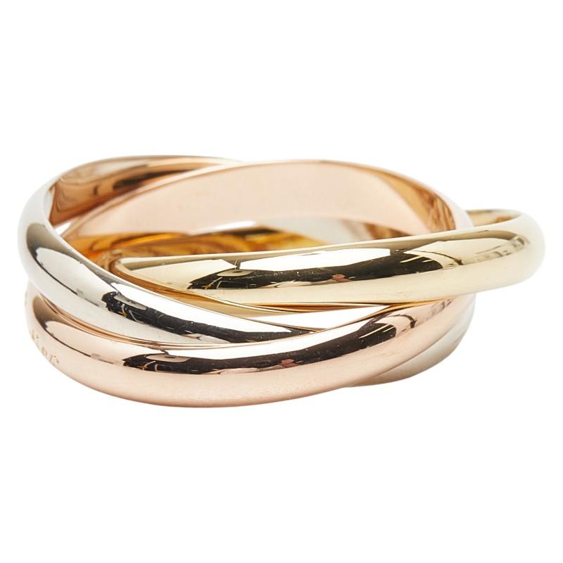 Cartier（カルティエ） トリニティリング リング 指輪 #61 K18YG