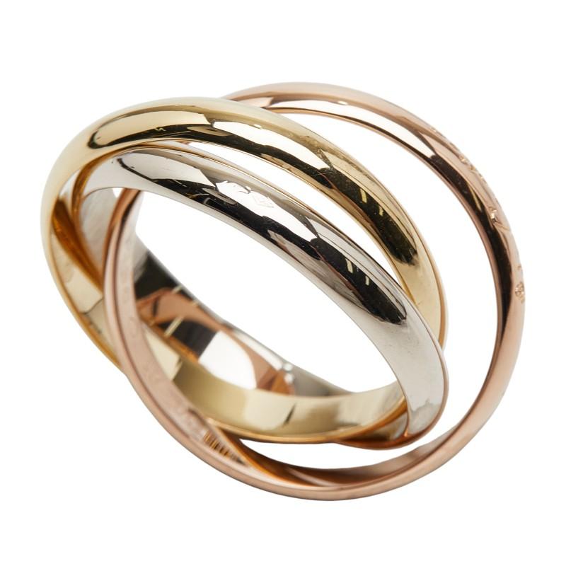Cartier（カルティエ） トリニティリング リング 指輪 #61 K18YG